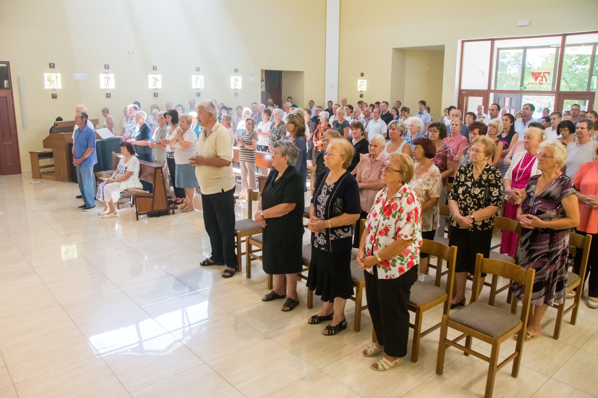 13.08.2017. - Svečana koncelebrirana sveta misa povodom godišnjice od posvete crkve u Podhumu