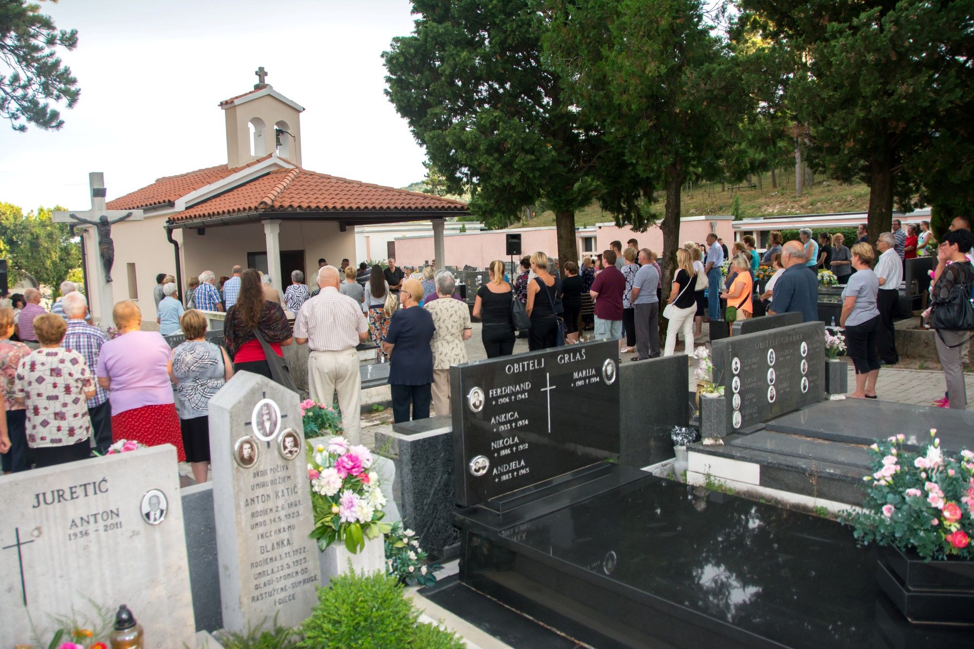 16.08.2017 - Rokova 2017 - misa na jelenjskom groblju